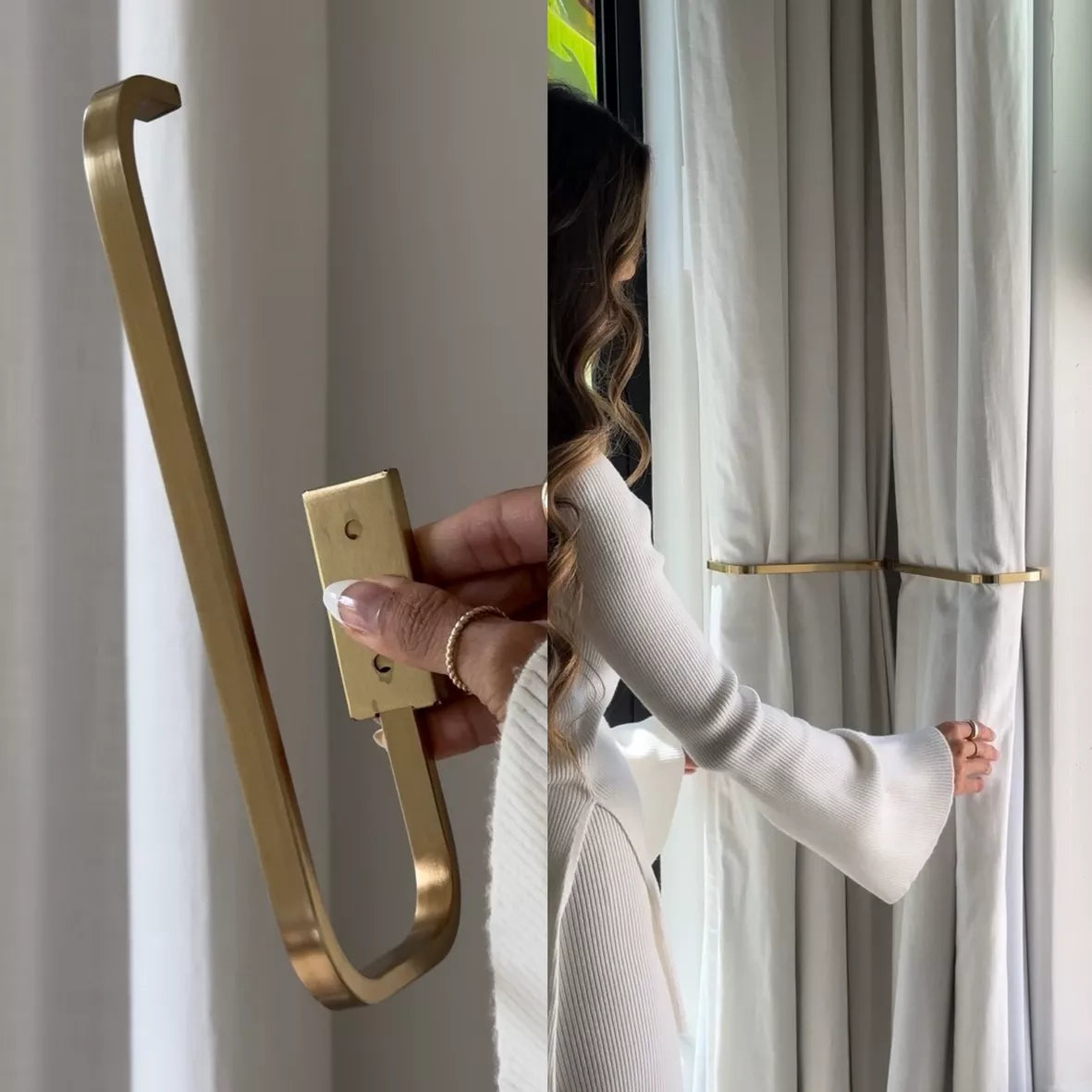 Curtain Hold-back Perfect Blend of Elegance (Pair)