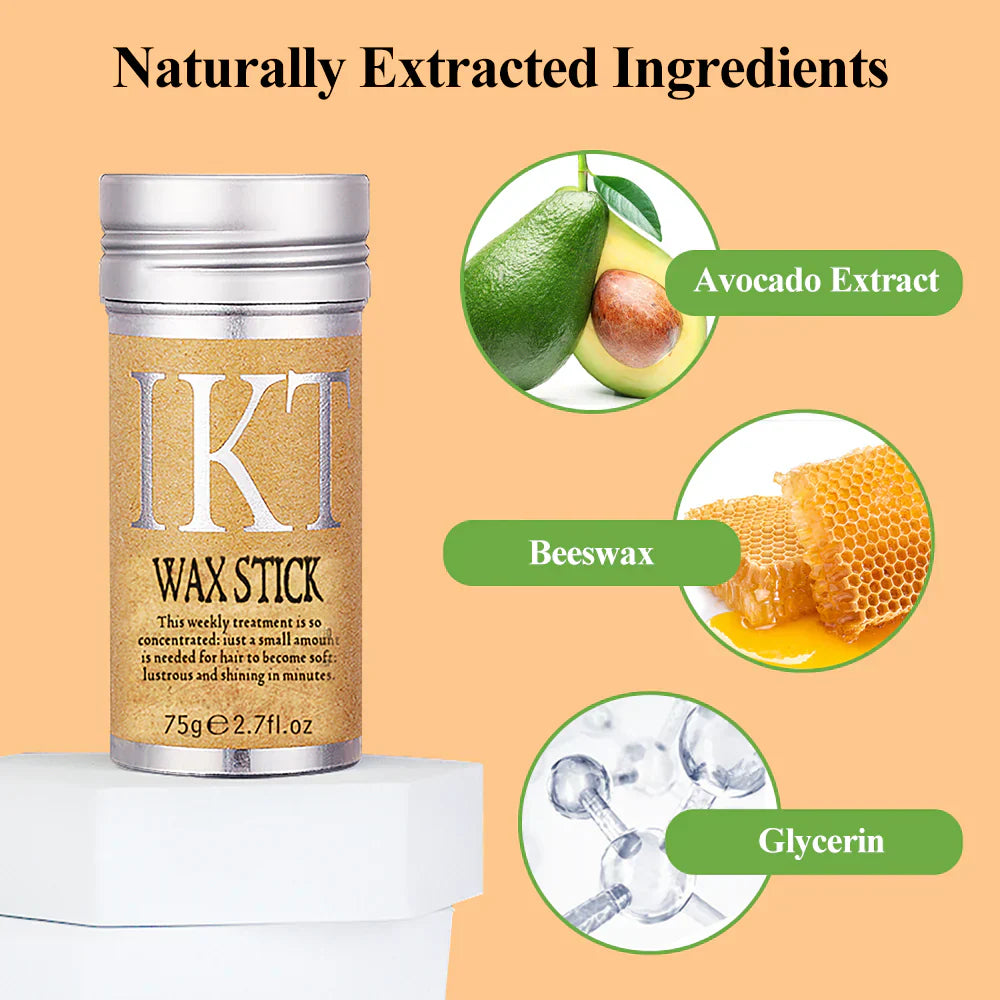 Hair Wax Stick Gel Cream Styling Hair Frizz Fixed