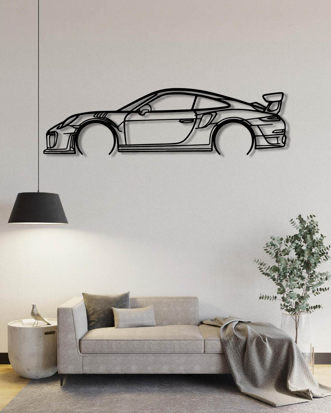 PORSCHE 911 991 GT2 RS DETAILED Metal Wall Art