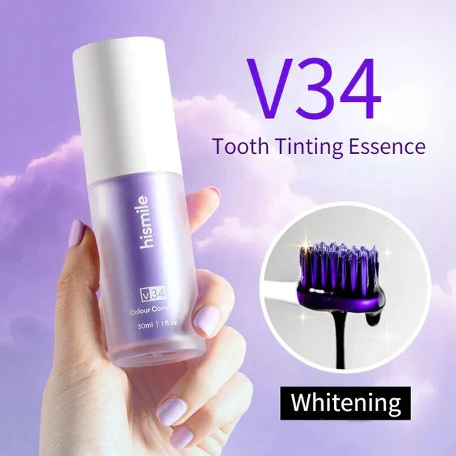 Hismile v34 Colour Corrector, Purple Teeth Whitening