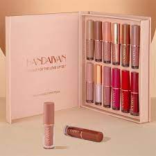 12 Matte Liquid Waterproof Velvet Lip Gloss - Imported