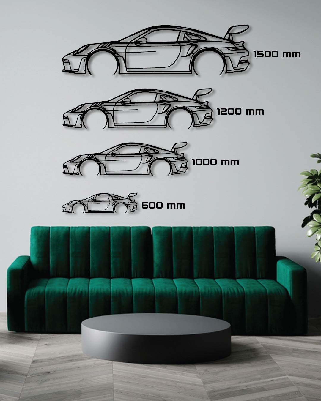 Lamborghini Aventador SVJ Metal Wall Art Frame