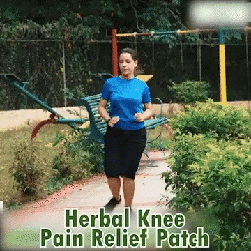Herbal Pain Relief Knee Patches  -  Imported
