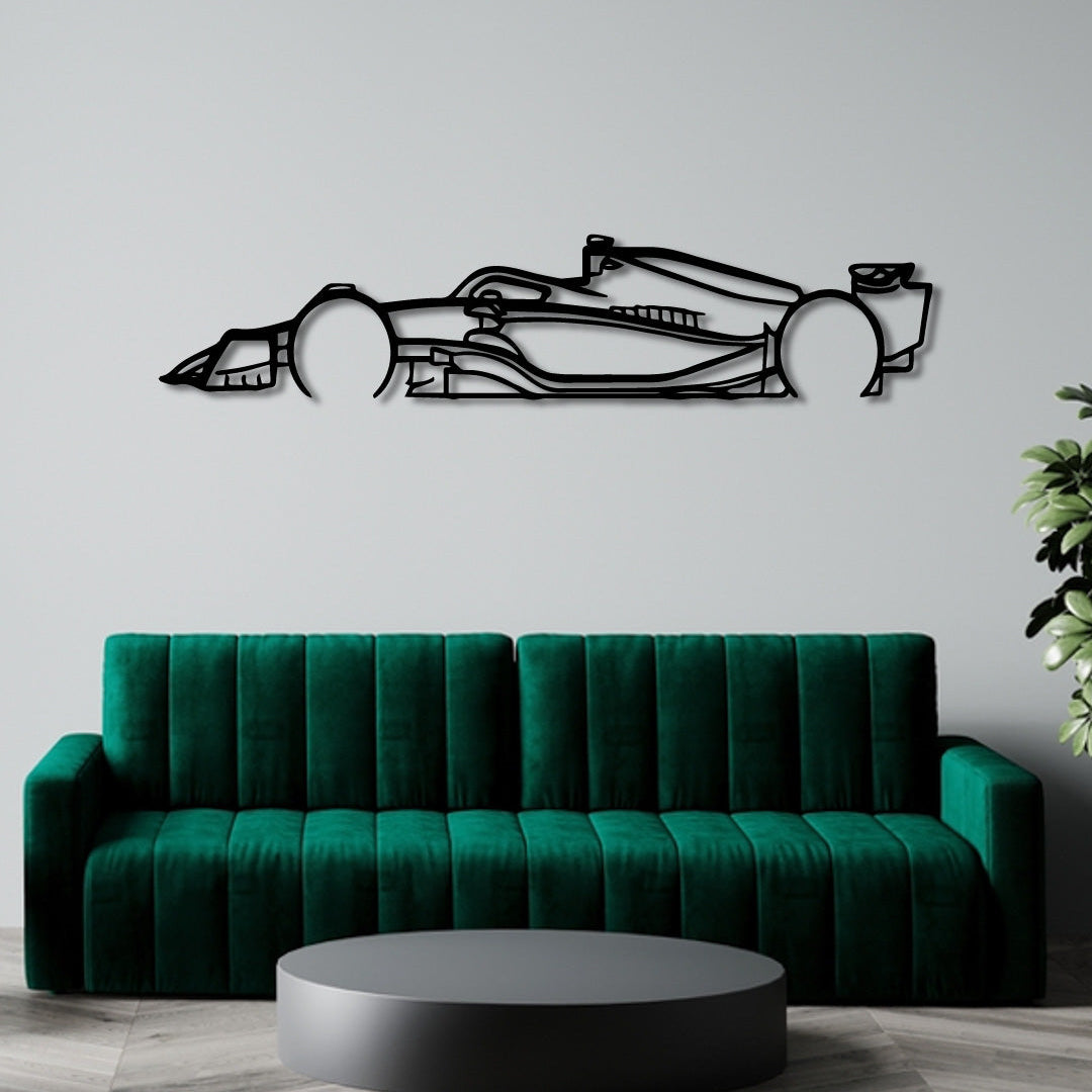 Formula 1 metal wall art frame F1