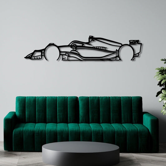 Formula 1 metal wall art frame F1