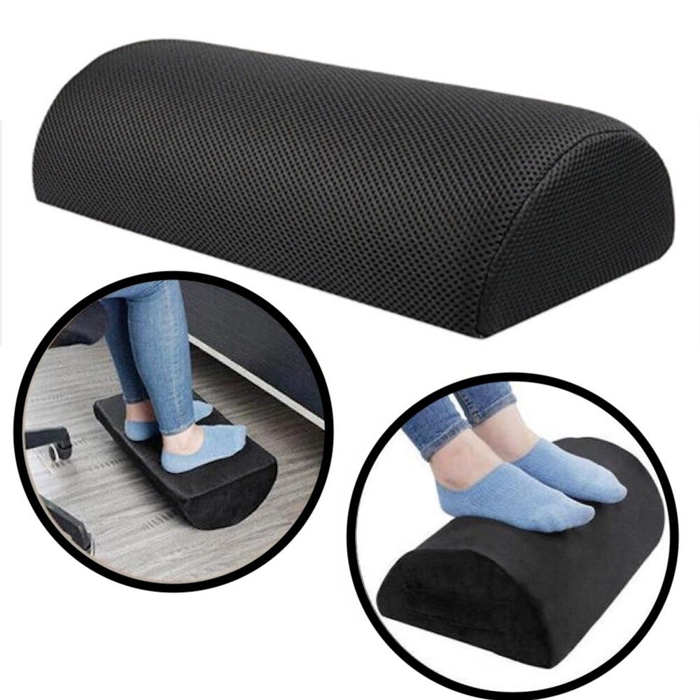 Foot Rest Pillow Cushion Half Cylinder Stool